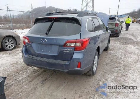 2015 Subaru Outback 2.5I Premium из США, поврежденный, VIN 4S4BSACC2F3230575